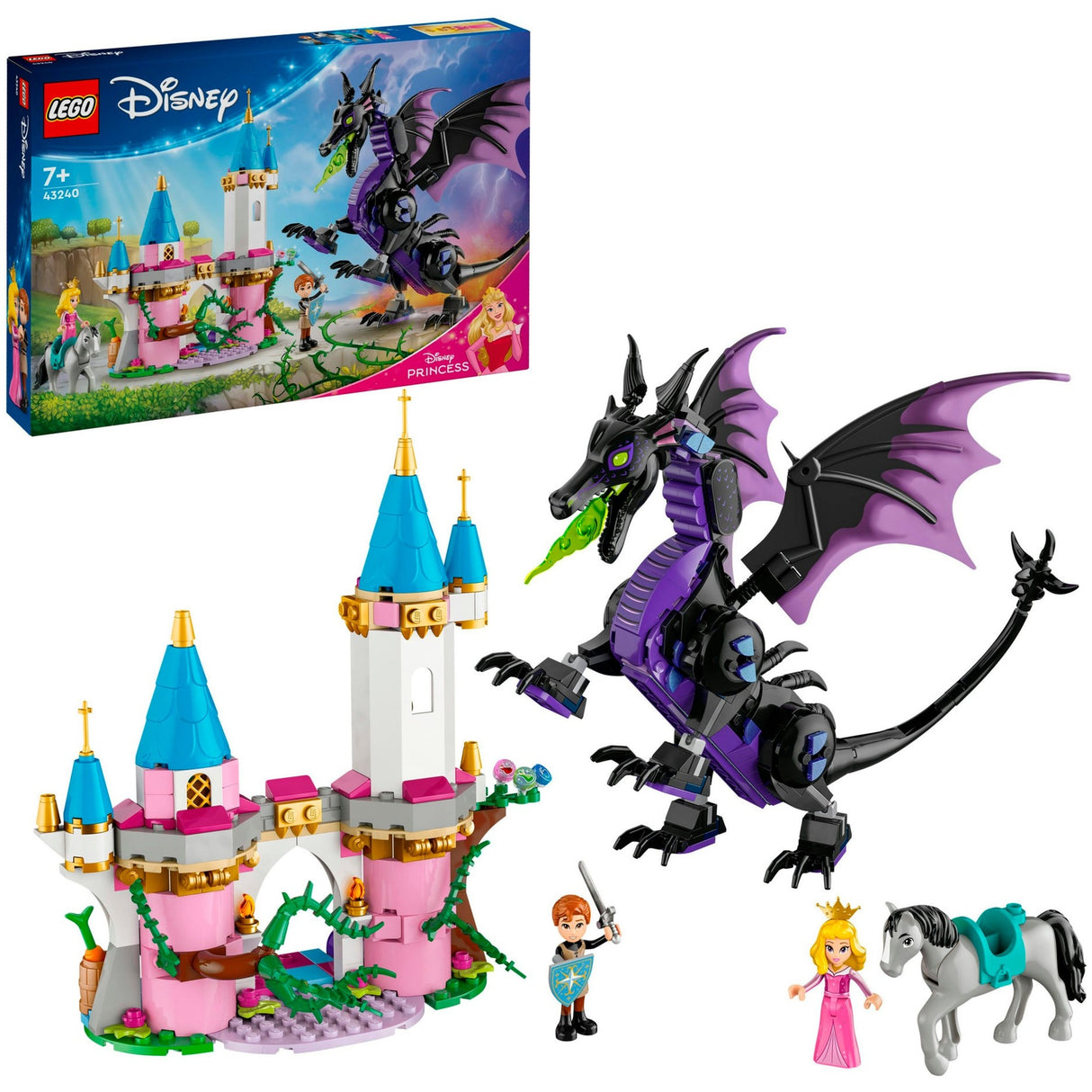 Lego ǀ disney princess maleficent in drakenvorm - 43240