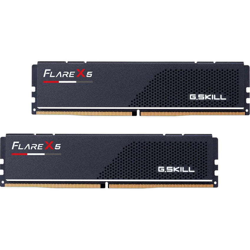 G.skill flare x5 16 gb ddr5-5600 (2x 8 gb) werkgeheugen (zwart, f5-5600j3636c8gh2-fx5)