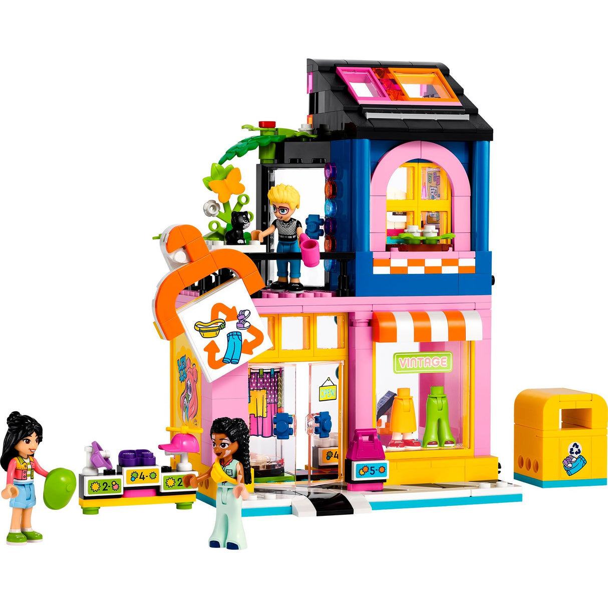 Lego friends - vintage kledingwinkel constructiespeelgoed (42614)