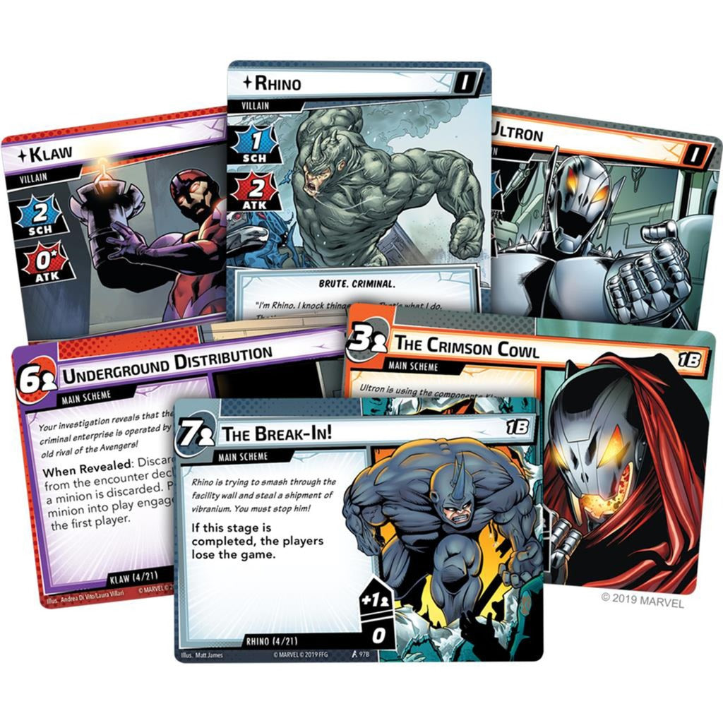 Asmodee marvel champions: the card game lcg (eng)