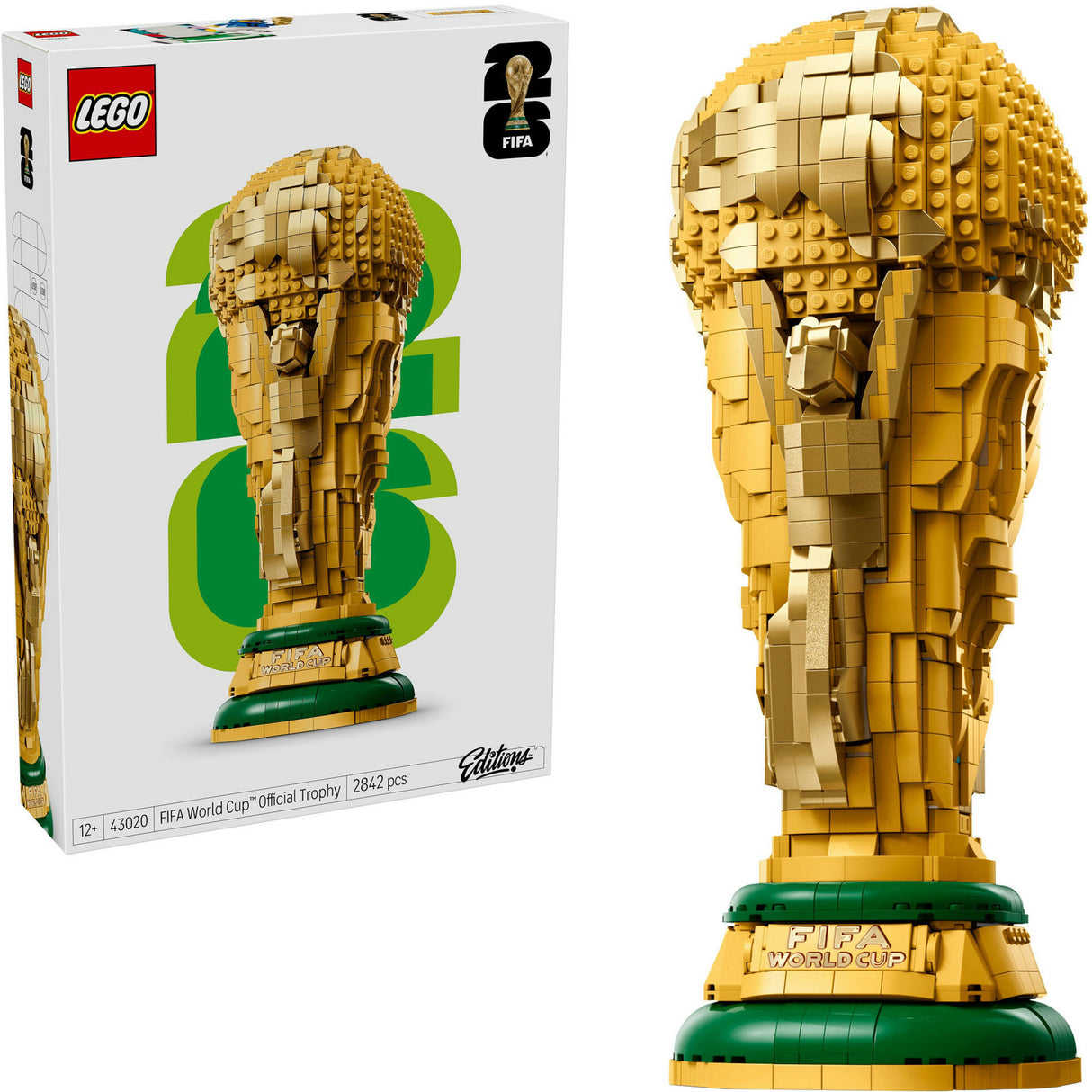 Lego editions officiële fifa world cup trofee beker - 43020