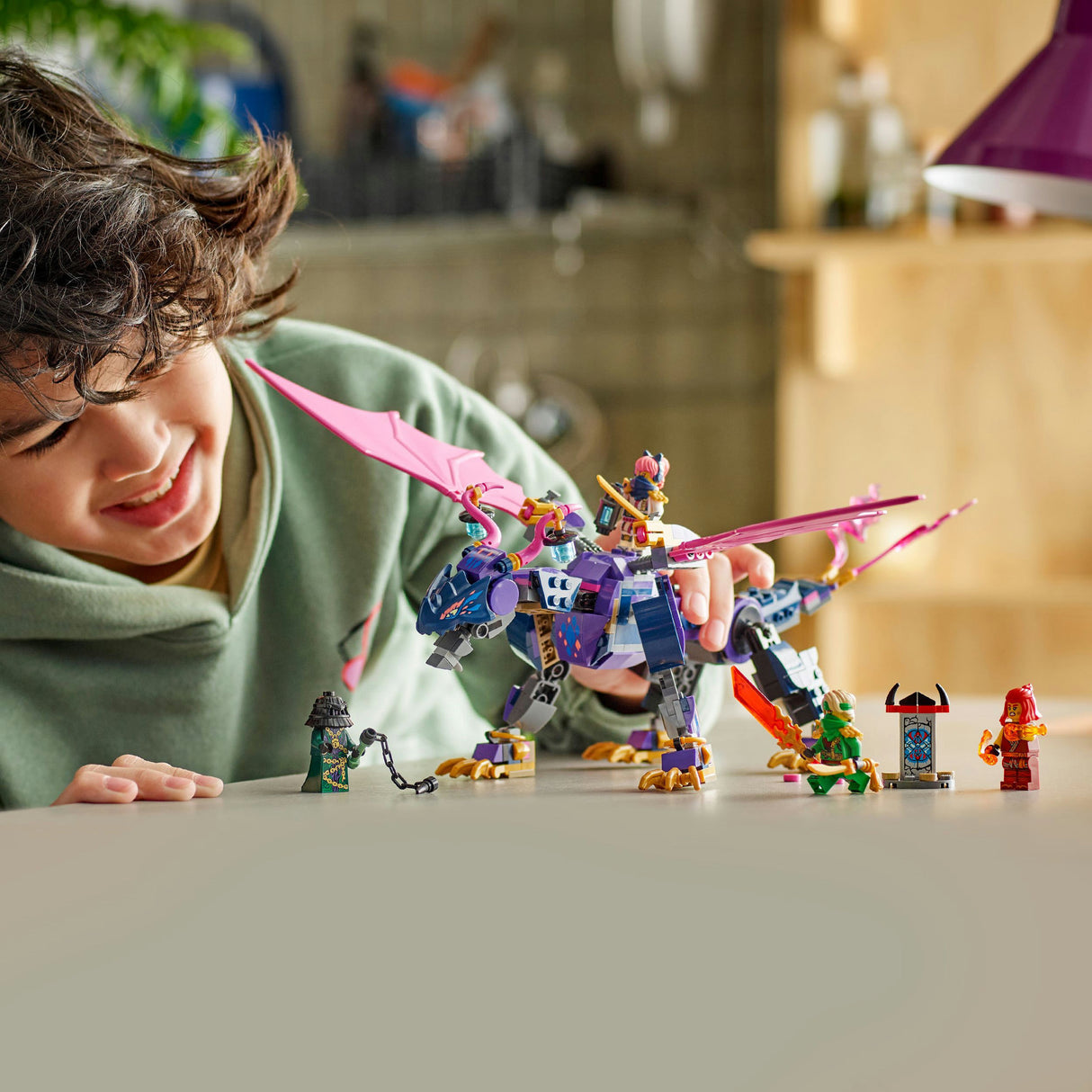 Lego ® ninjago® rontu de meesterdraak speelgoedset - 71842