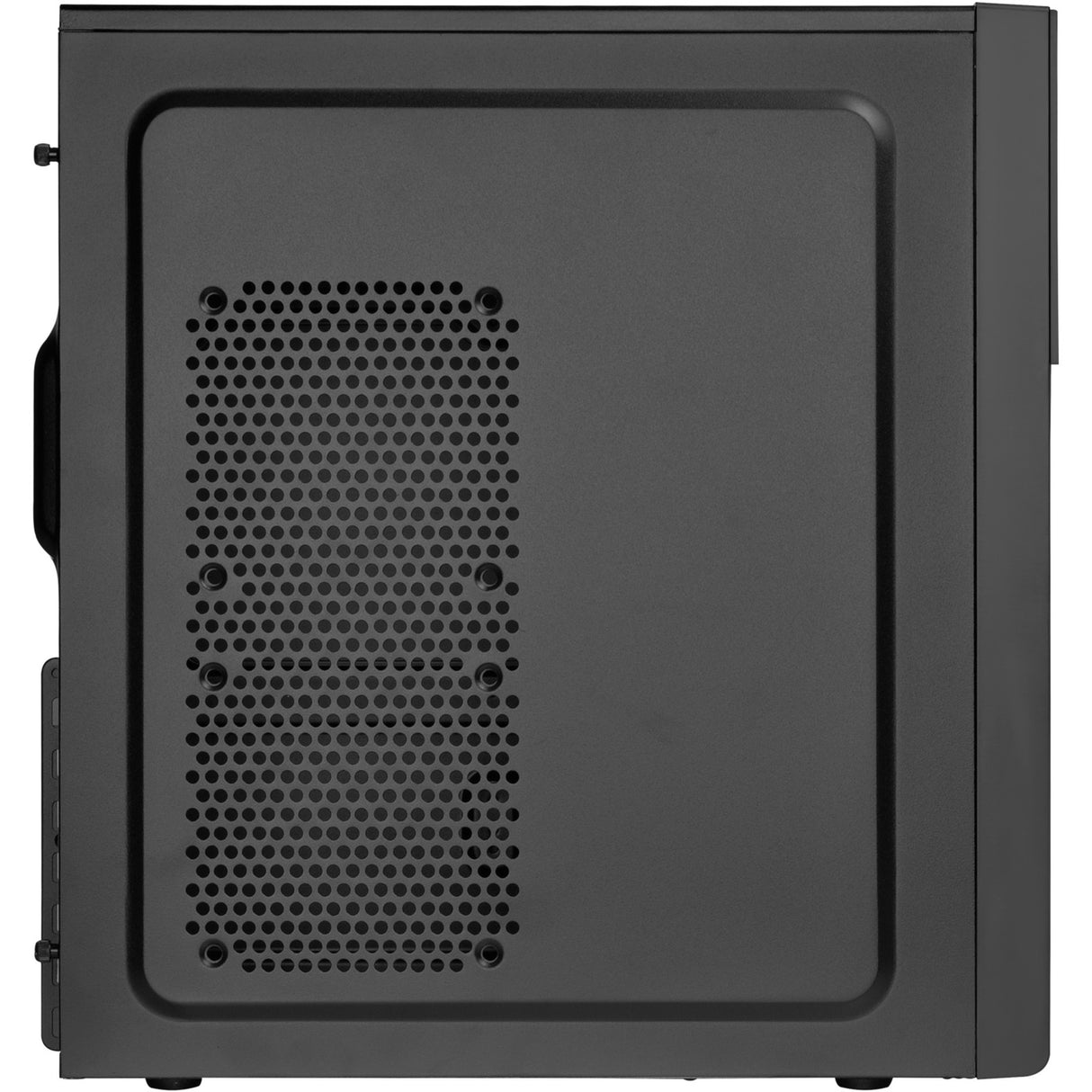 Silverstone sst-ps13b midi tower behuizing (zwart | 2x usb-a)
