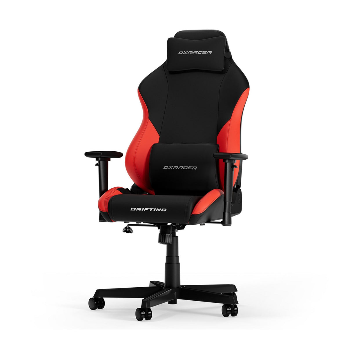 Dxracer drifting xl black red epu leather gamestoel (zwart)
