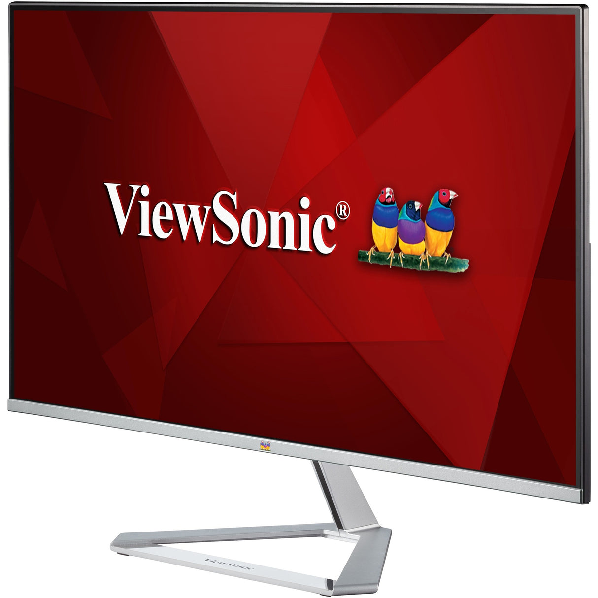 Viewsonic vx2776-smh 27 monitor (zwart zilver, 2x hdmi, vga, audio)