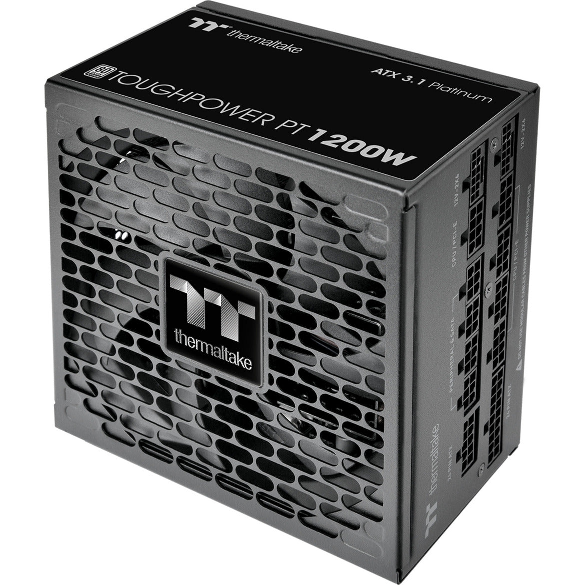 Thermaltake toughpower pt modulaire 1200 watt voeding (1x 12v-2x6, 5x pcie)
