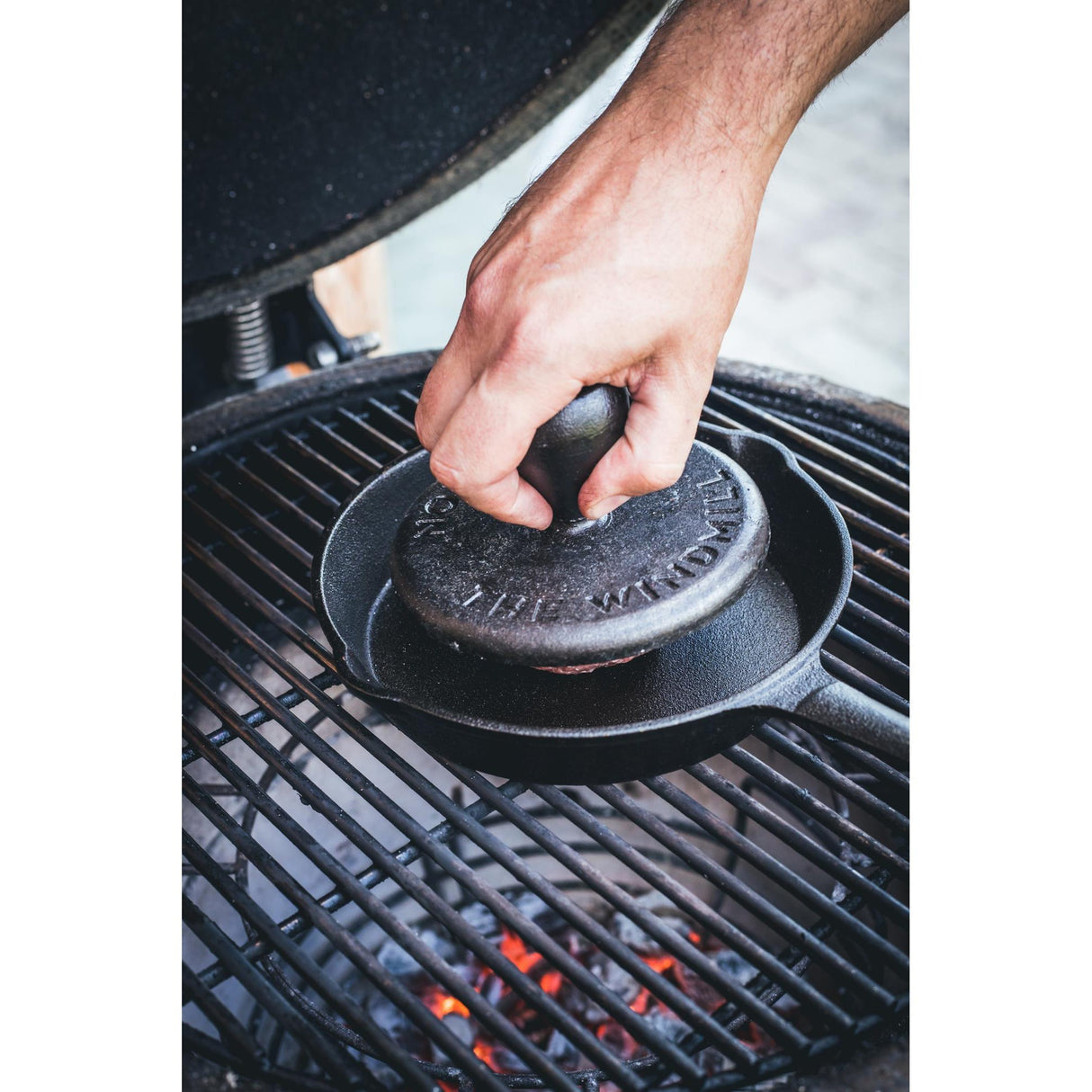 The windmill skillet m bak- braadpan (zwart, ø 21 cm)