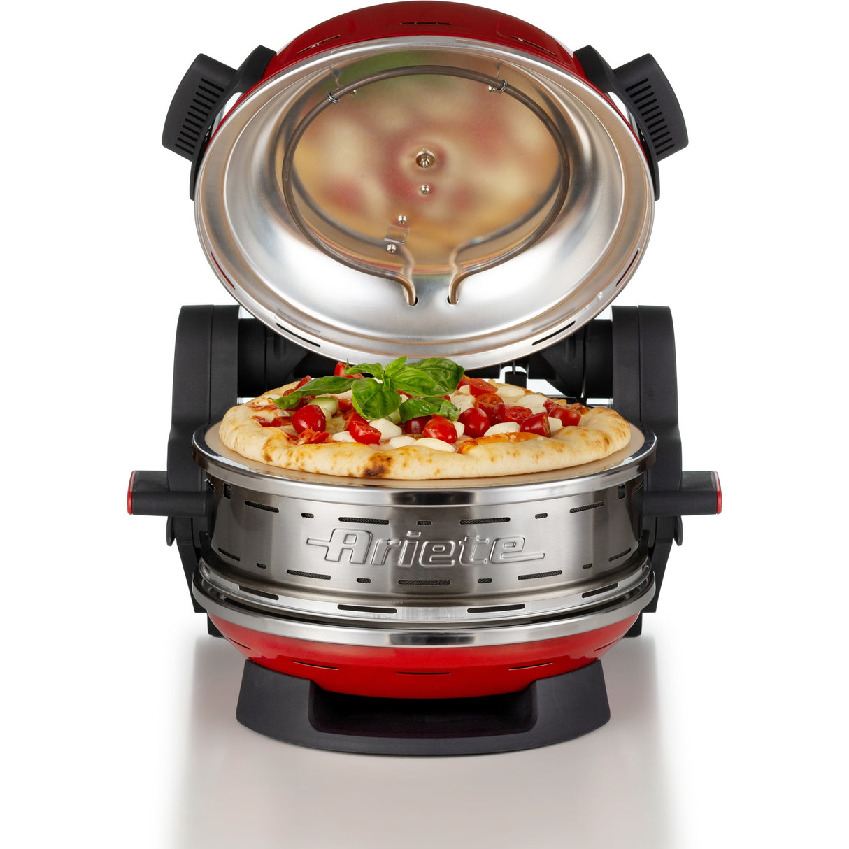 Ariete dubbele pizzaoven 0927 00 (rood)