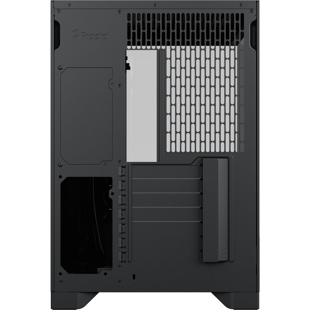 Fractal design pop 2 vision midi tower behuizing (zwart | 1x usb-a | 1x usb-c | tempered glass)