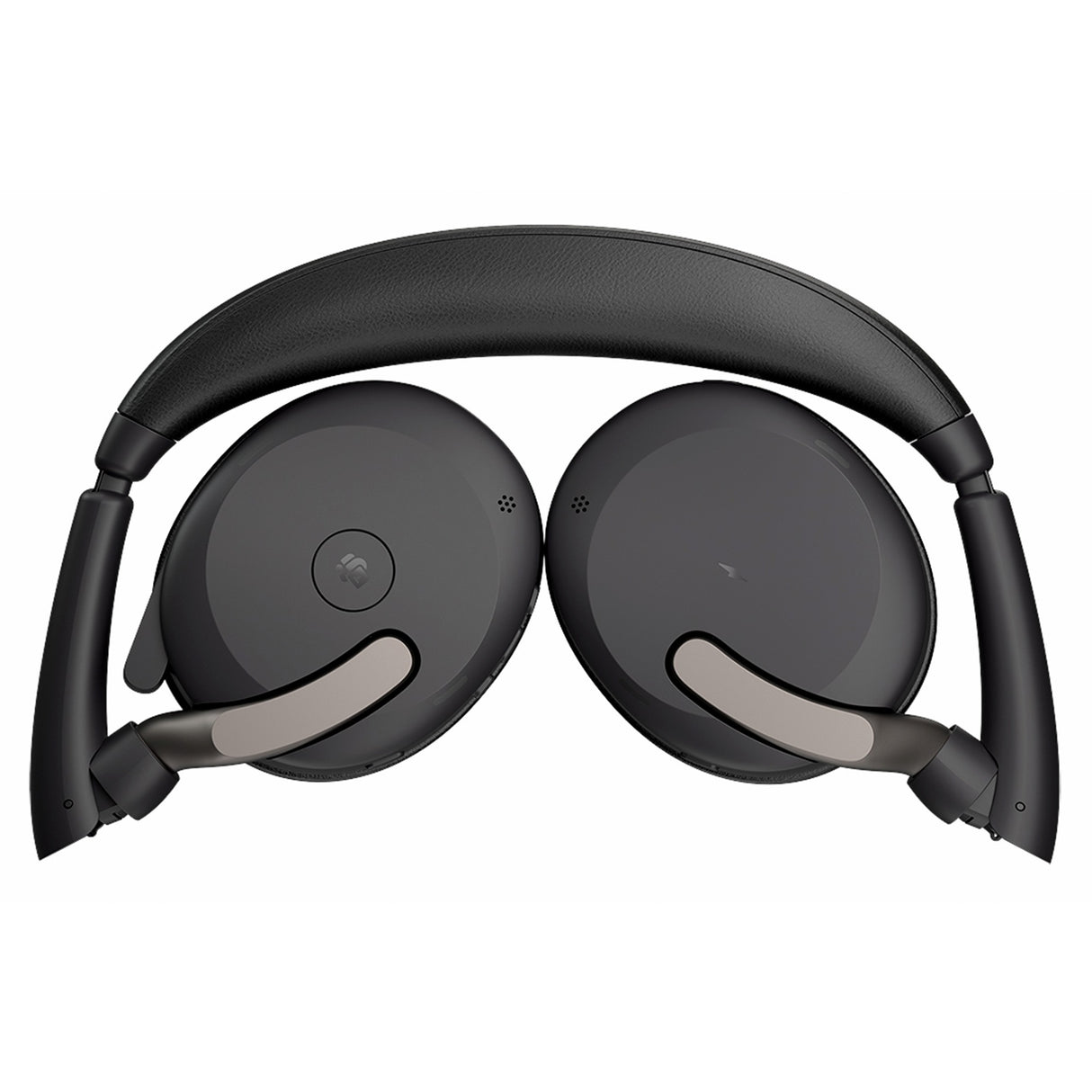 Jabra evolve2 65 flex duo, ms on-ear headset (zwart, stereo, usb-c, link380c, microsoft teams)