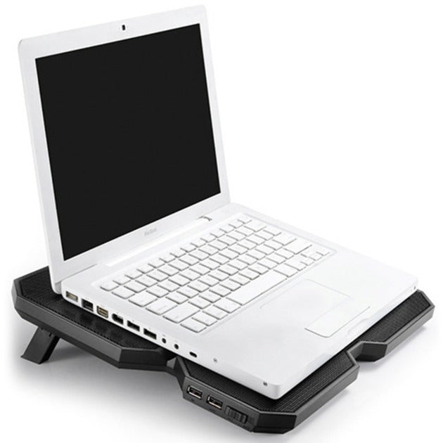 Deepcool multi core x6 laptopkoeler (zwart, 2x usb 2.0)