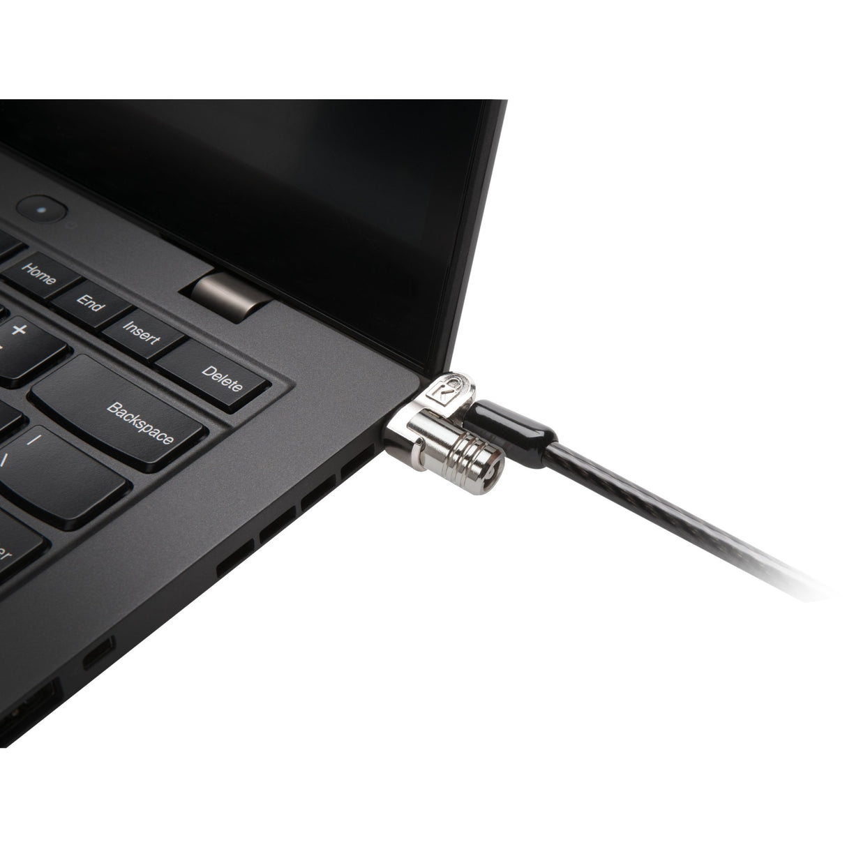 Kensington microsaver 2.0 keyed lock beveiliging (zwart)