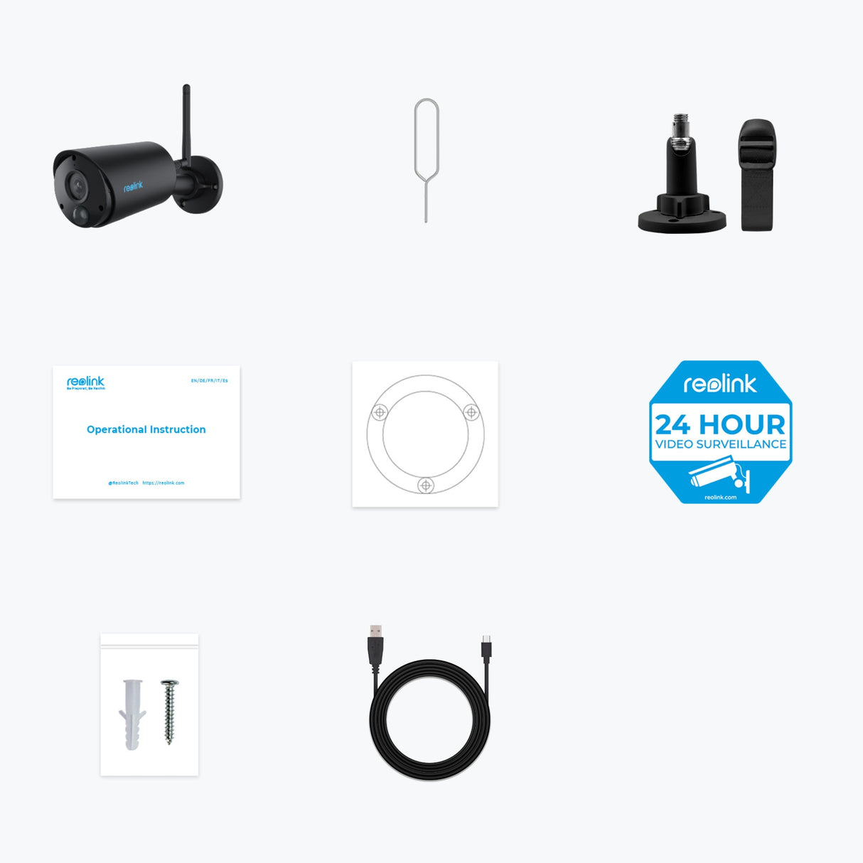 Reolink b320-b beveiligingscamera (zwart)