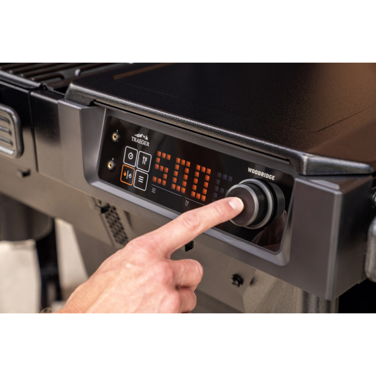 Traeger woodridge pellet barbecue (zwart, wifire)