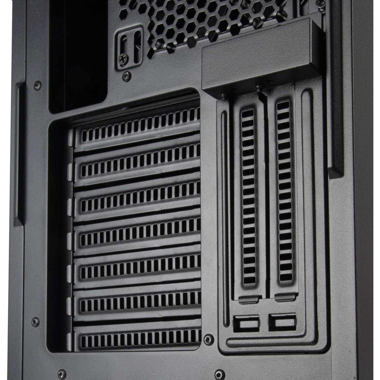 Silverstone seta q1 midi tower behuizing (zwart | 2x usb-a | 1x usb-c)