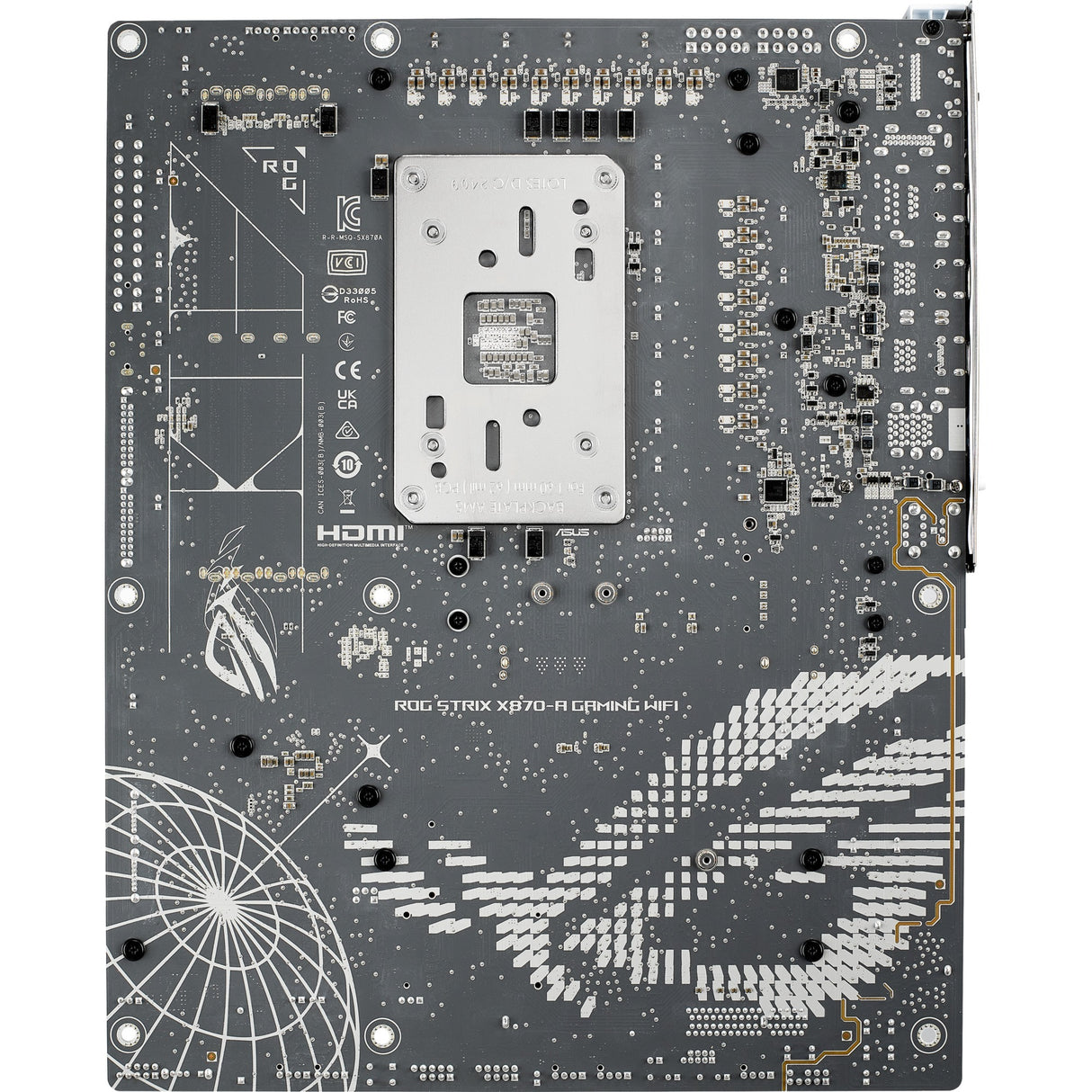 Asus rog strix x870-a gaming wifi socket am5 moederbord (2,5gb-lan, wi-fi 7, bt, sound, atx)