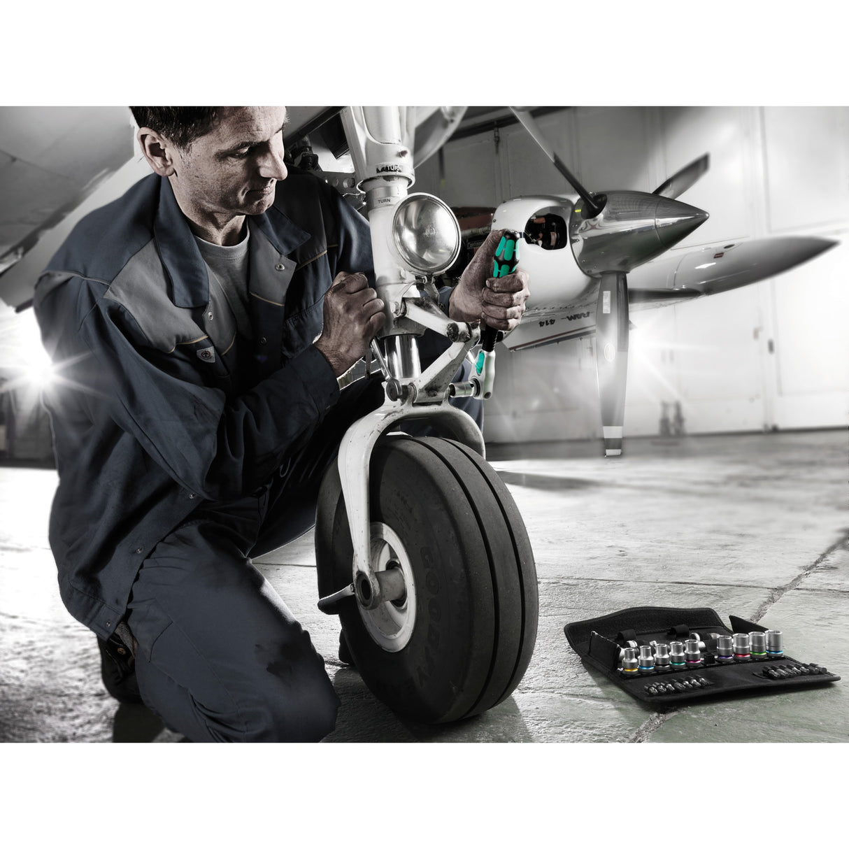 Wera 8100 sa all-in zyklop speed-ratelset, 42-delig gereedschapsset (zwart groen, 1 4 -aandrijving, met vasthoudfunctie, metrisch)
