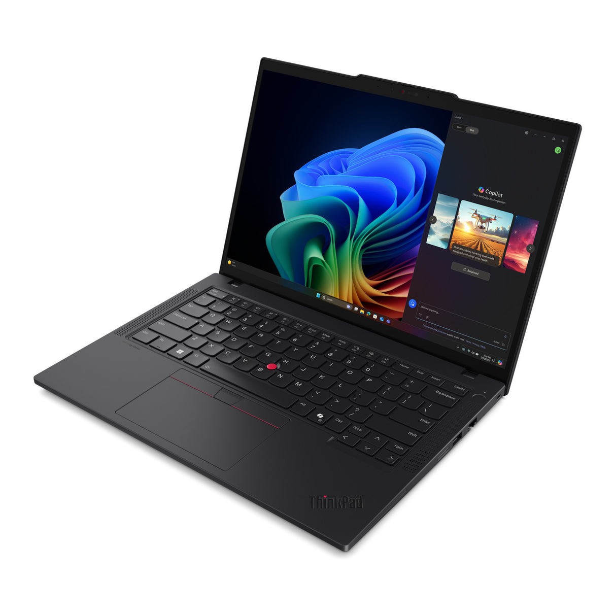 Lenovo thinkpad t14 gen 6 amd (21qj0053mh) 14 copilot+ laptop (zwart | ryzen ai 7 pro 350 | radeon 860m graphics | 32 gb | 1 tb ssd)