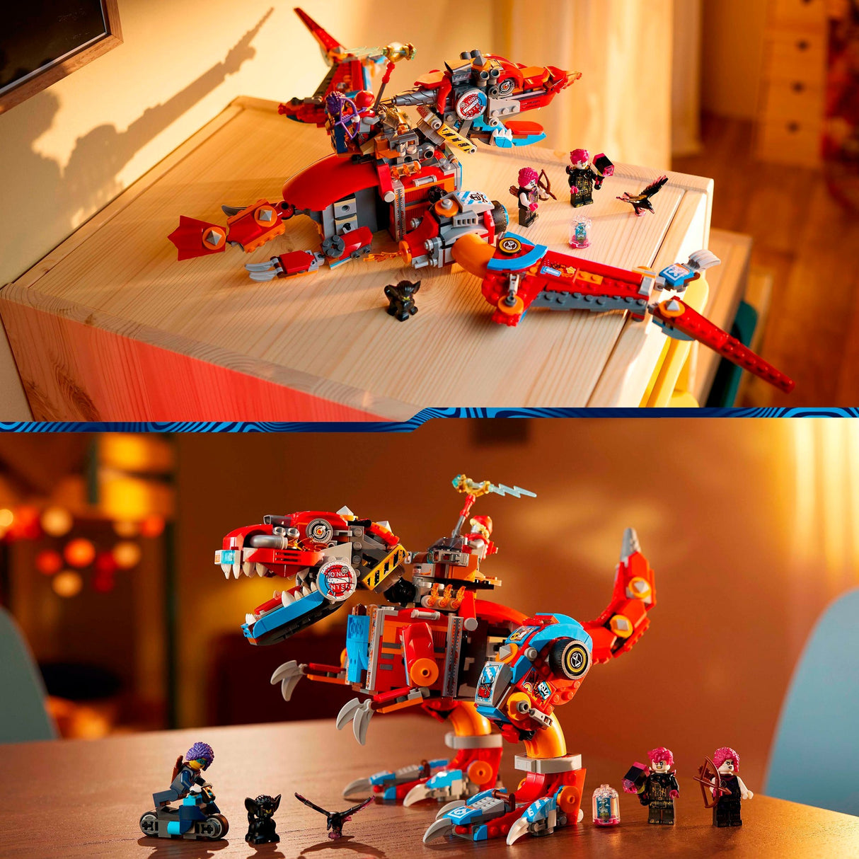 Lego dreamzzz coopers robotdinosaurus c. rex - 71484