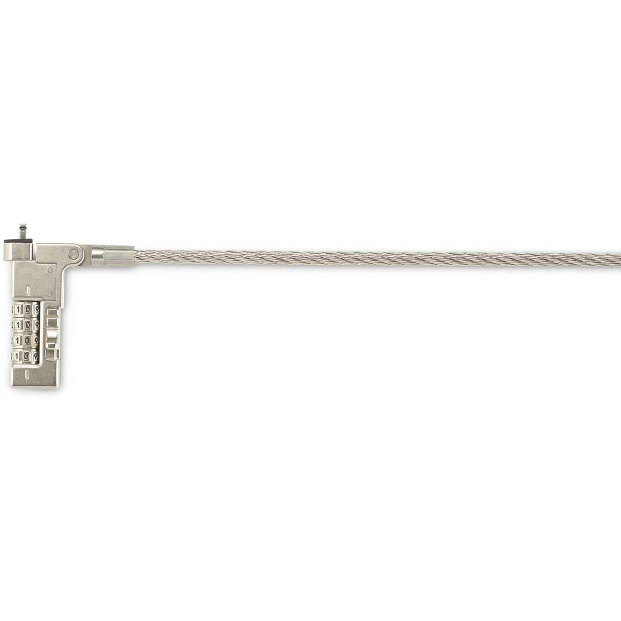 Kensington slim nanosaver 2.0 eq combination laptop lock diefstalbeveiliging (zilver)