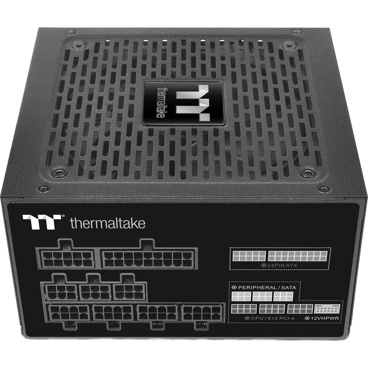 Thermaltake toughpower gf a3 gold - tt premium edition modulaire 850 watt voeding (zwart, 4x pcie)