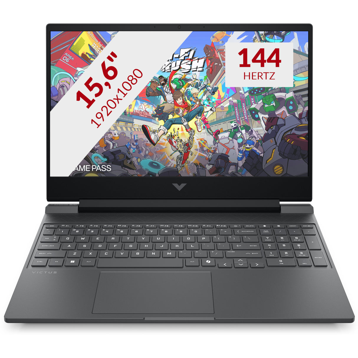Victus by hp 15-fa2070nd (ch4m5ea) 15.6 gaming laptop (zwart | i7-13620h | rtx 5050 | 16 gb | 1 tb ssd)