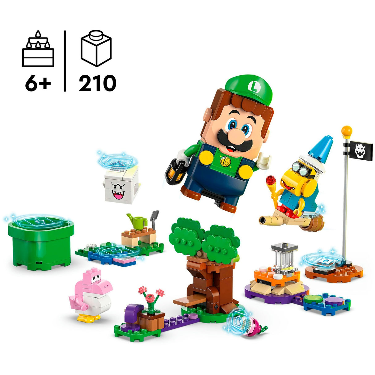 Lego super mario™ avonturen met interactieve luigi™ - 71440
