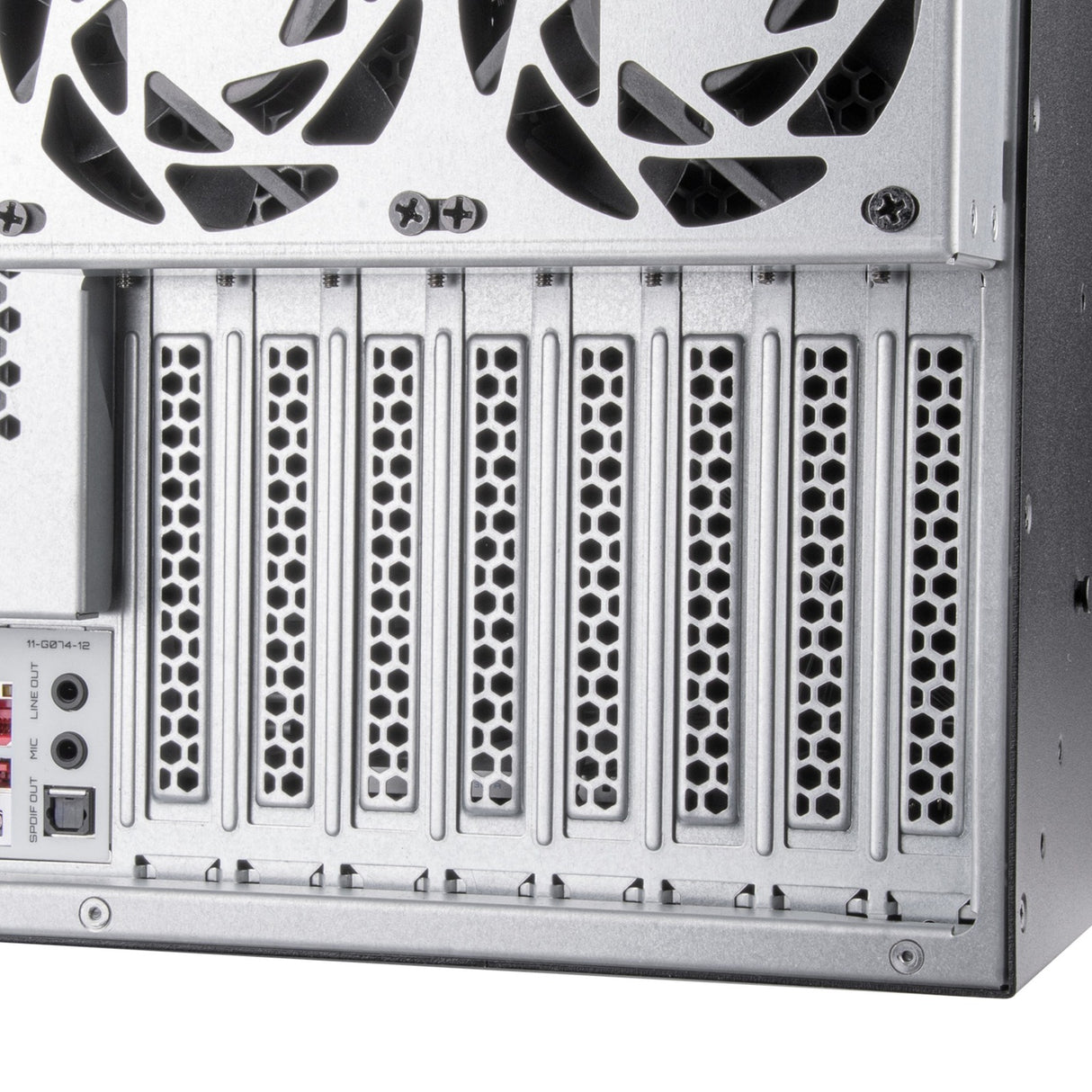 Silverstone rm52 server behuizing (zwart | 2x usb-a | 1x usb-c)