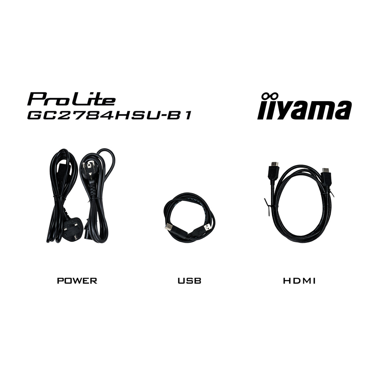 Iiyama g-master red eagle gc2784hsu-b1 27 curved gaming monitor (zwart, 2x hdmi, displayport, 2x usb, 240 hz)