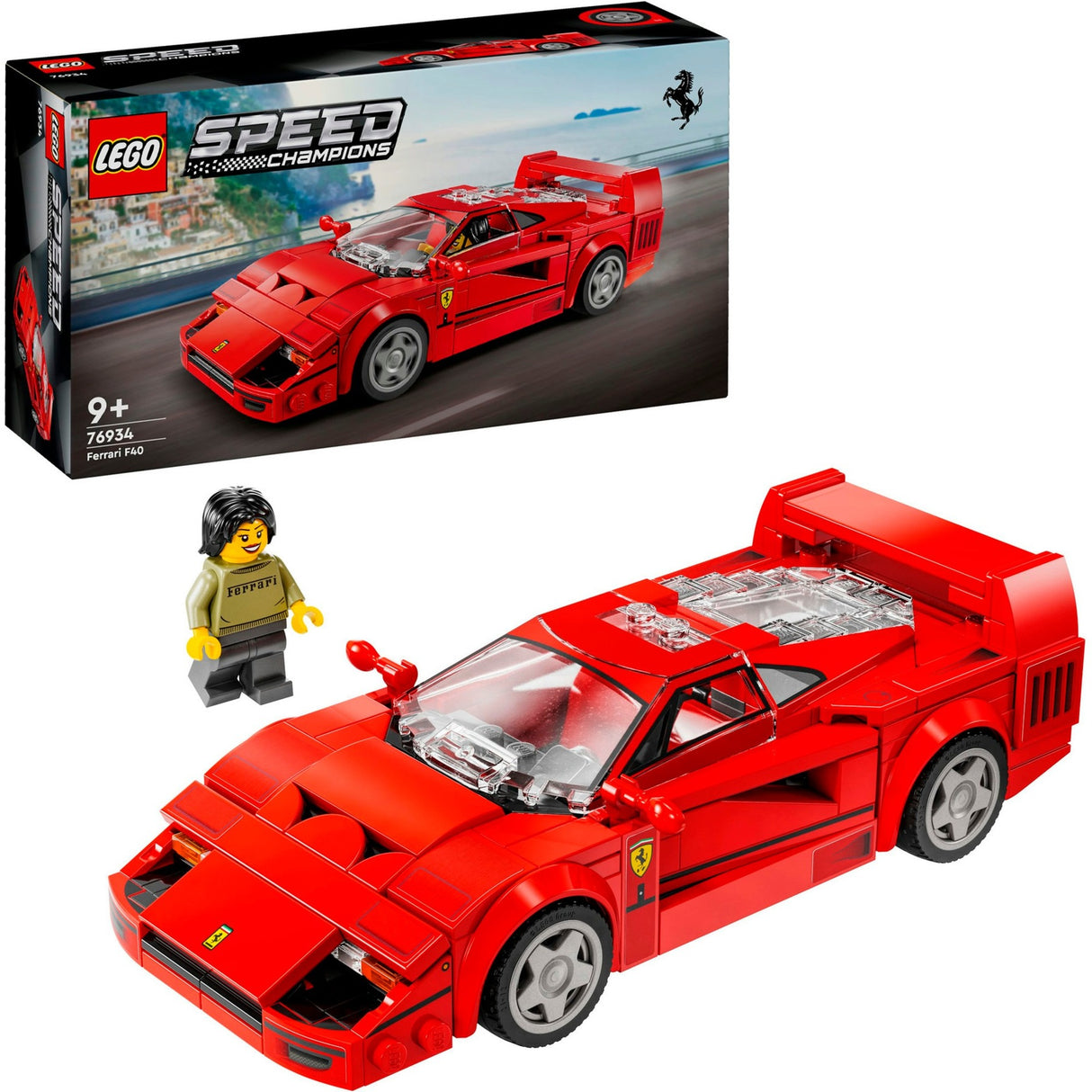 Lego ® speed champions - ferrari f40 supercar - 76934