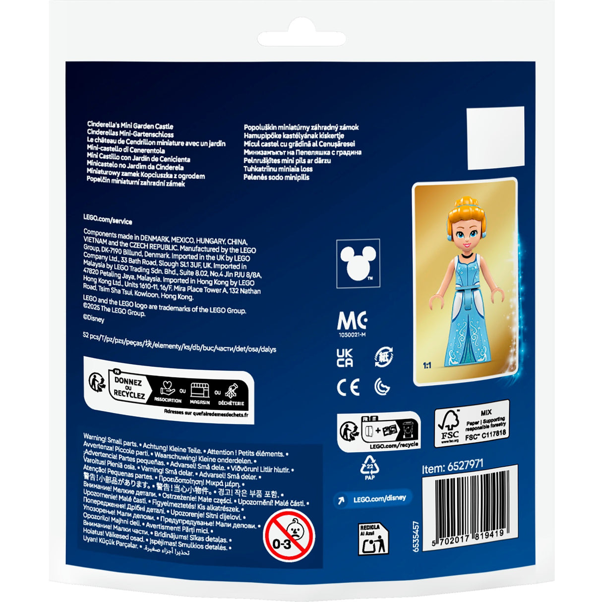 Lego disney princess 30695 - het mini tuinkasteel van assepoester