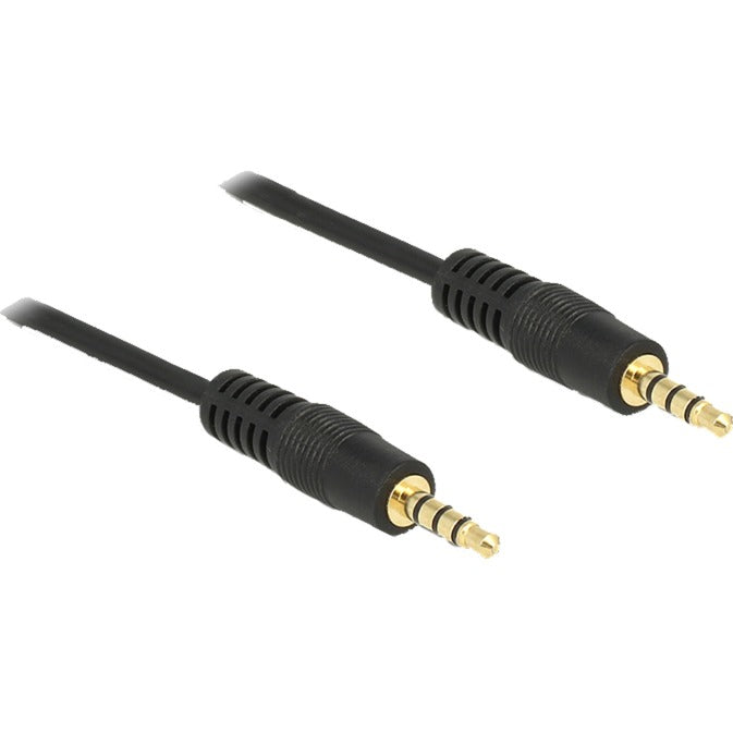 Delock 3,5 mm kabel (zwart, 2 meter)