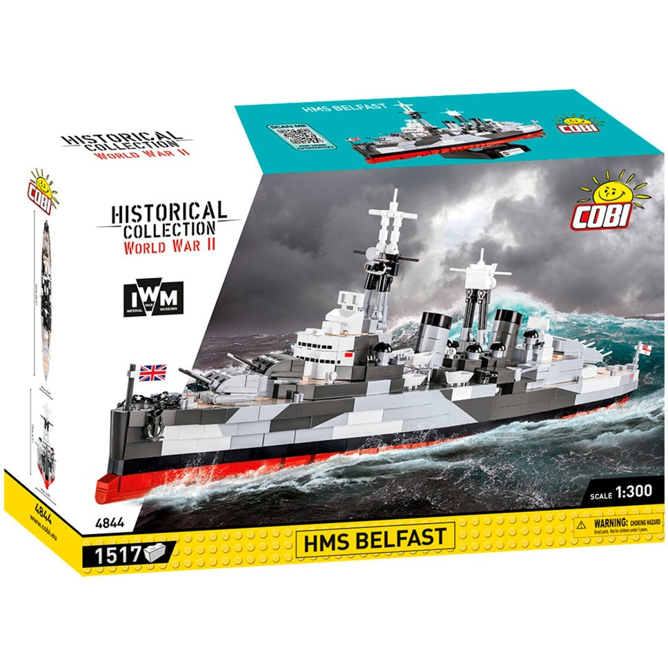 Cobi hms belfast constructiespeelgoed (schaal 1:300)