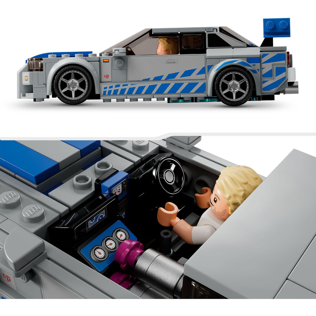 Lego speed champions nissan skyline gt-r (r34) - 76917