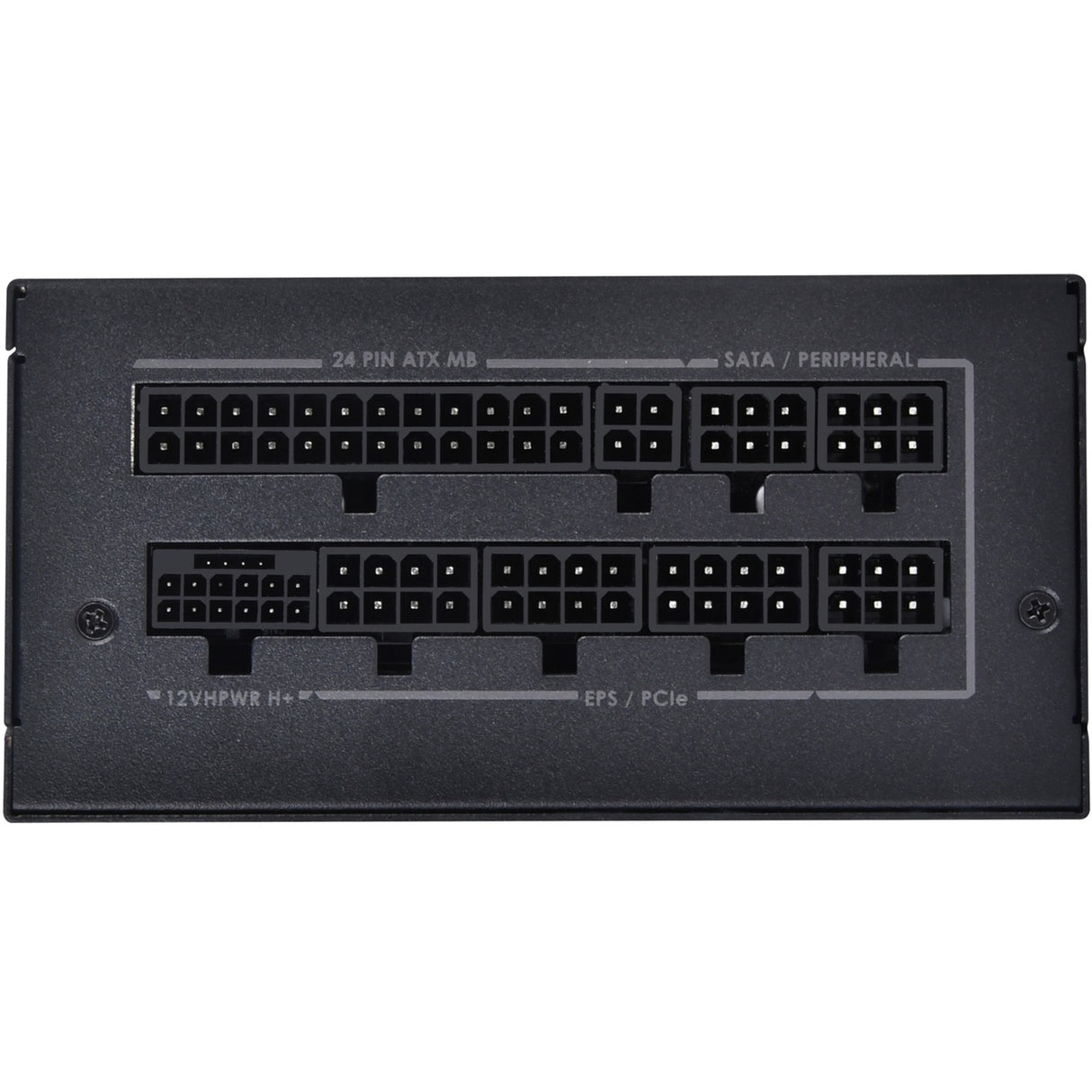 Silverstone sst-ex850r-pm modulaire 850 watt voeding (zwart, 2x pcie)