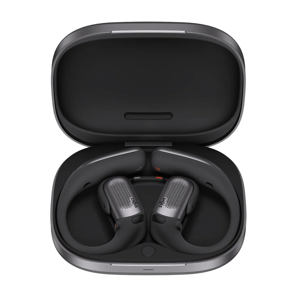Shokz openfit pro anr open-ear tws hoofdtelefoon (zwart)
