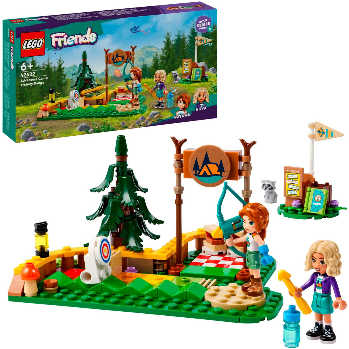 Lego friends 42622 avonturenkamp boogschietbaan