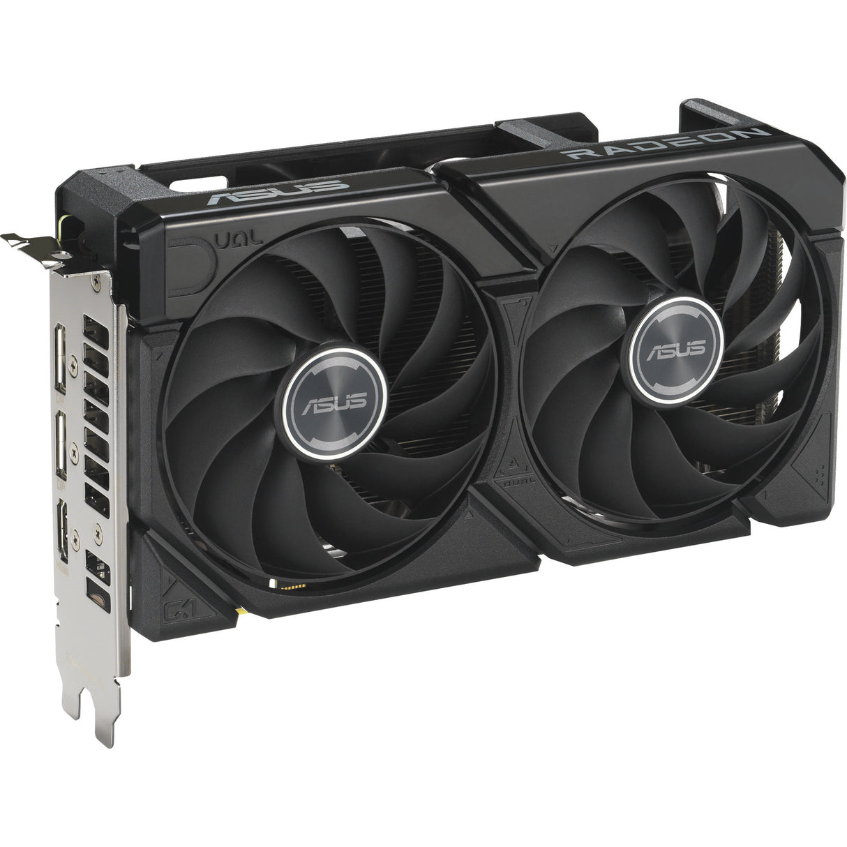 Asus dual radeon rx 9060 xt 16gb grafische kaart (zwart, 2x displayport, 1x hdmi)