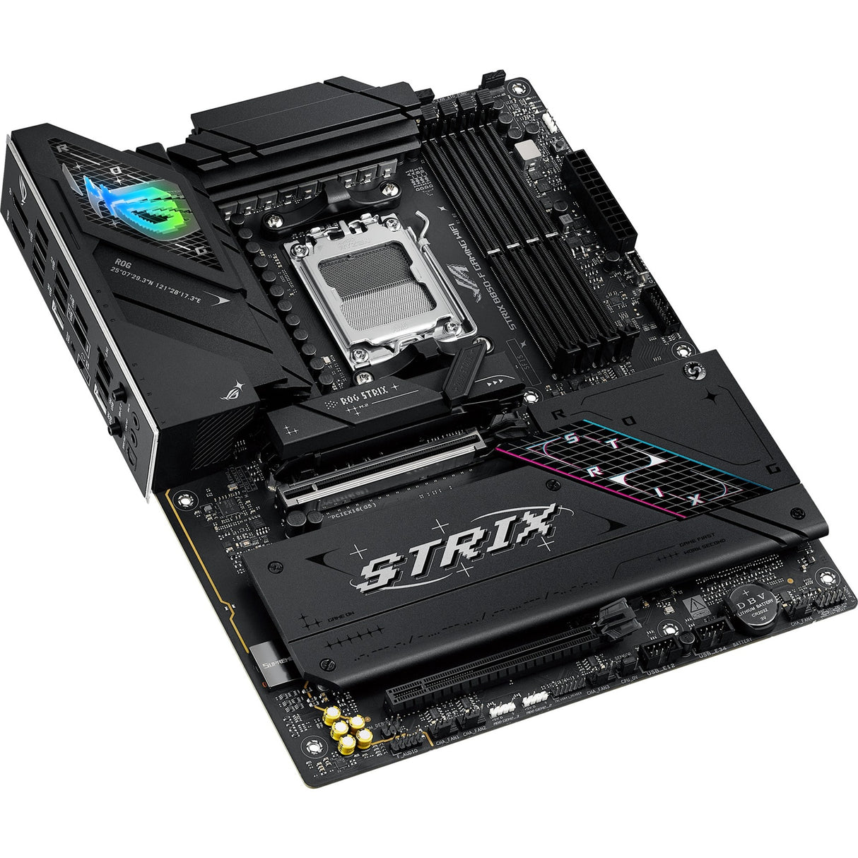 Asus rog strix b850-f gaming wifi socket am5 moederbord (2,5gb-lan, wi-fi 7, bt, sound, atx)