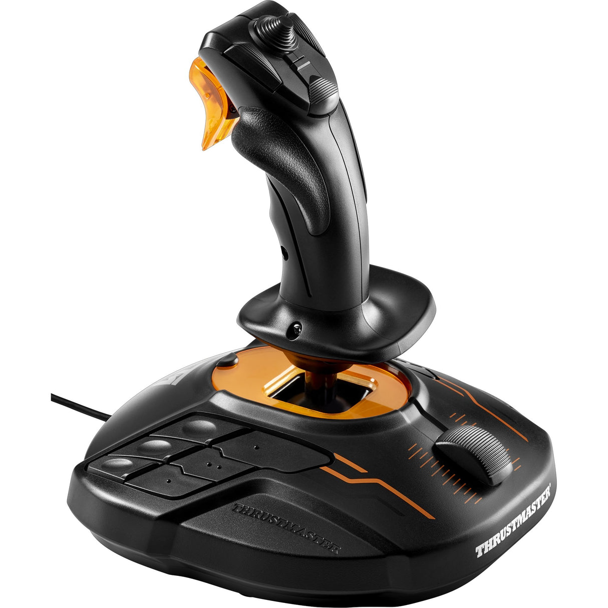 Thrustmaster t.16000m fcs joystick (zwart oranje, pc)