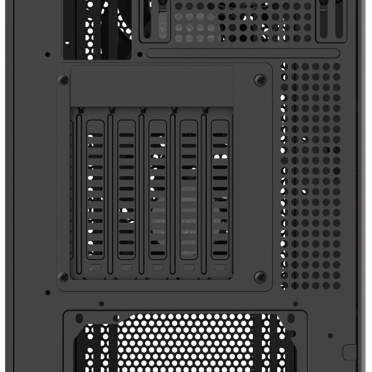 Thermaltake s370 ws midi tower behuizing (zwart | 2x usb-a | 1x usb-c | tempered glass)