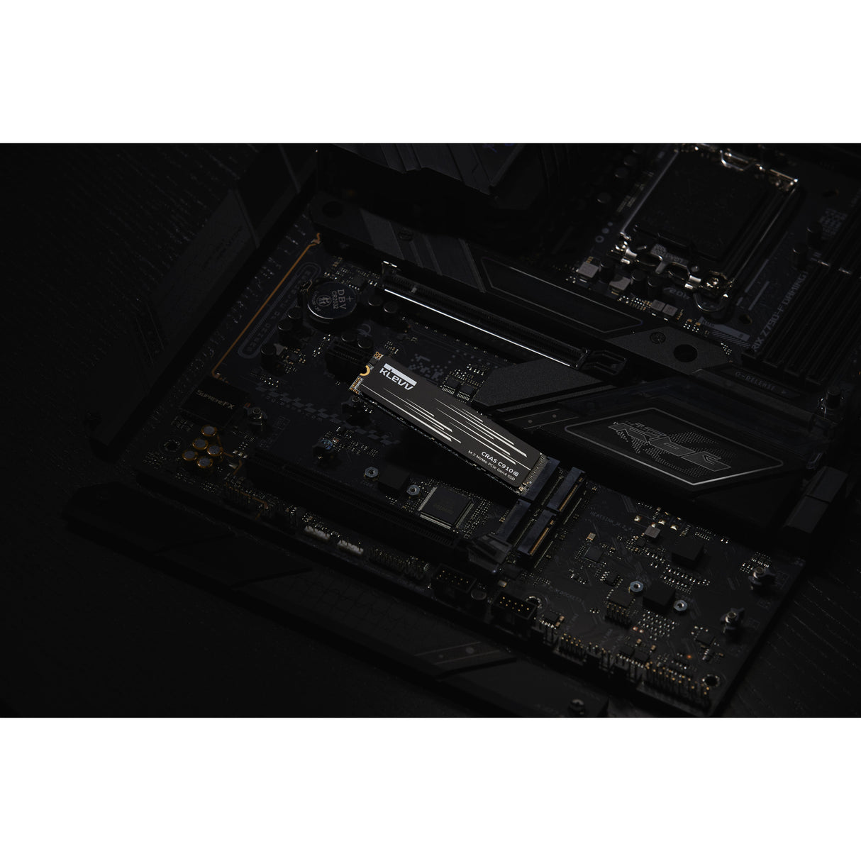 Klevv cras c910g 4 tb ssd (zwart, k04tbm2sp0-10g, pcie gen 4.0 x4, nvme 2.0)