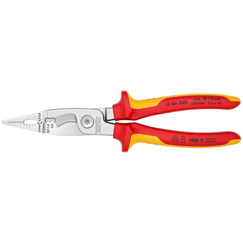Knipex 1386200 installatietang - elektro - 200mm