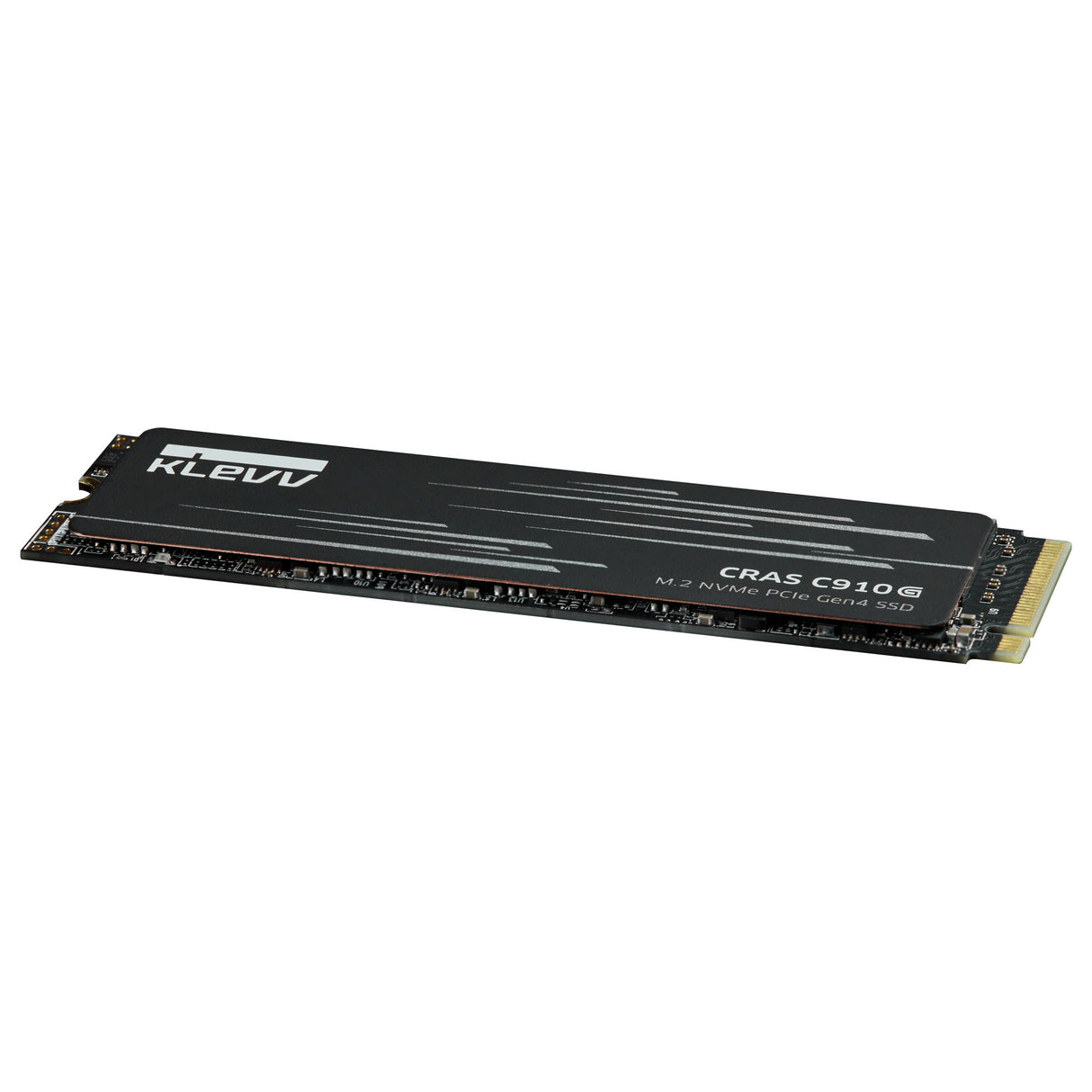 Klevv cras c910g 1 tb ssd (zwart, k01tbm2sp0-10g, pcie gen 4.0 x4, nvme 2.0)