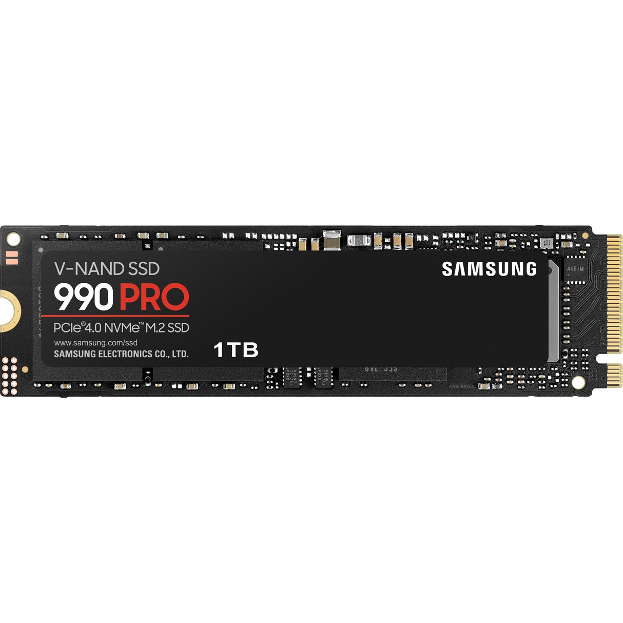 Samsung 990 pro 1 tb ssd (mz-v9p1t0bw, pcie gen 4.0 x4, nvme 2.0)