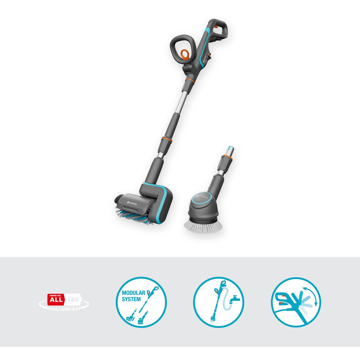 Gardena multireiniger aquabrush universal solo