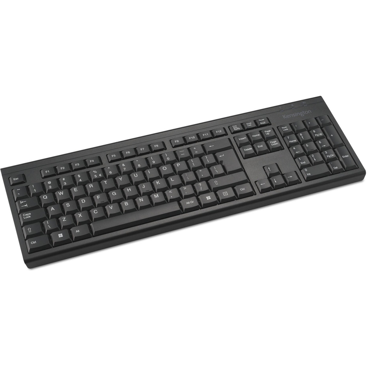 Kensington kb150 eq wireless keyboard (zwart, us lay-out (qwerty), membraan, 100%)