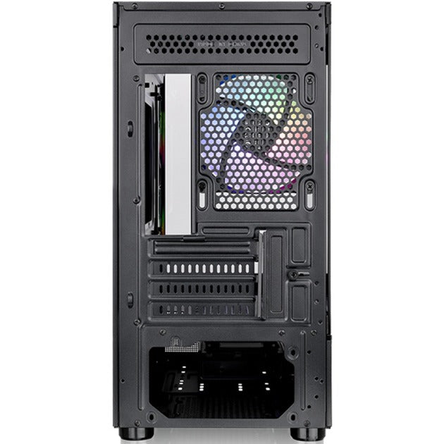 Thermaltake view 170 tg argb mini tower behuizing (zwart | 2x usb-a | rgb | tempered glass)