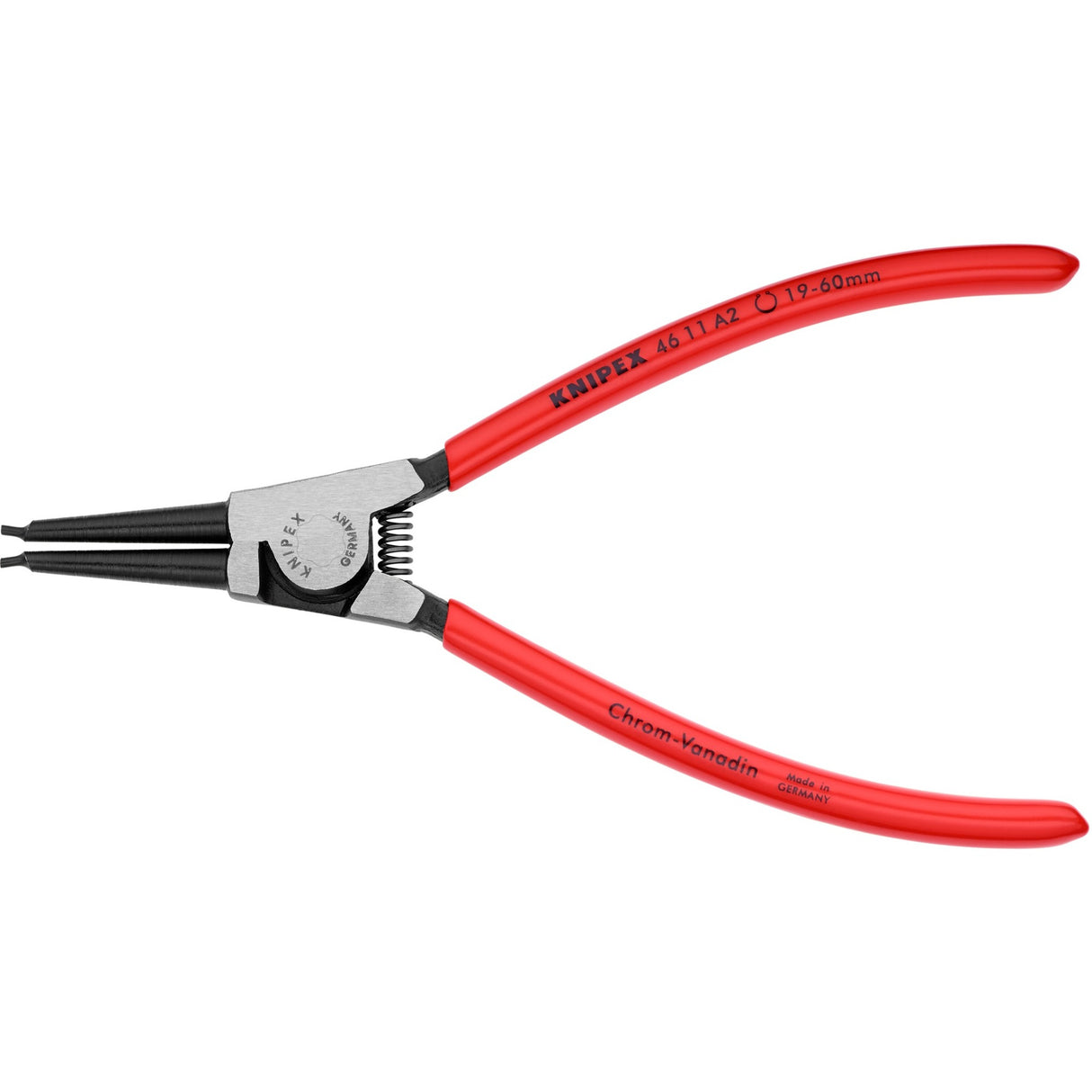 Knipex borgveertangenset 001956 (rood zwart, 4-delig)