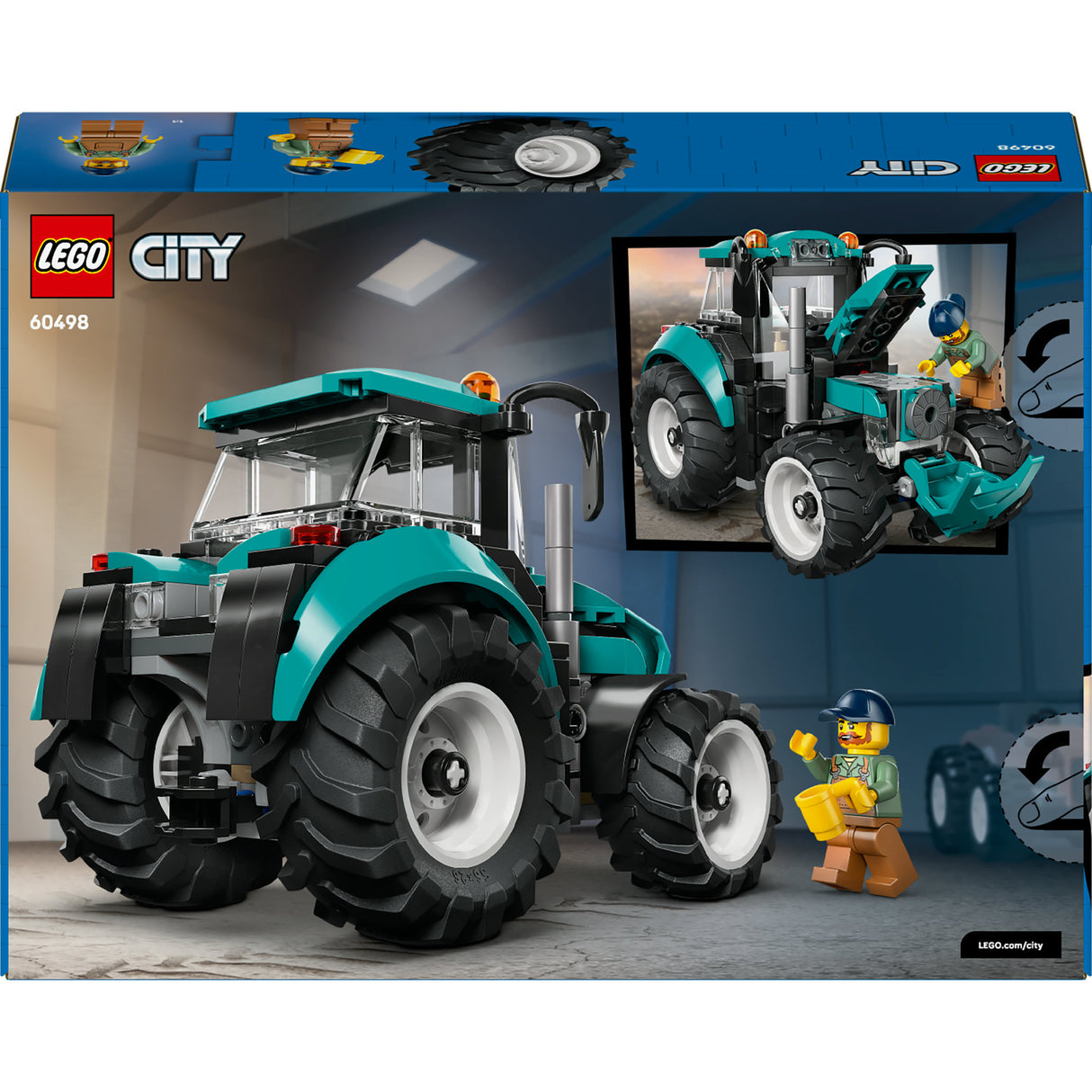 Lego city - tractor constructiespeelgoed (60498)